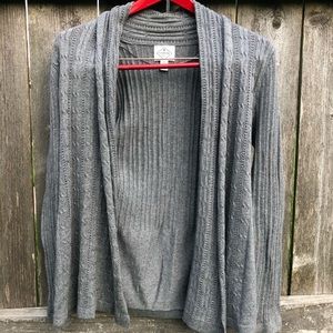 Grey cardigan